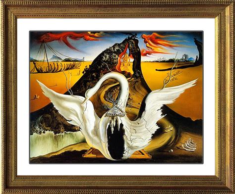 Salvador Dali-Limited Edition Lithograph-Swans Reflecting Elephants