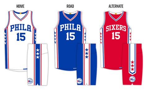 Sixers Unveil New Jerseys