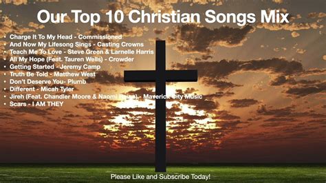 Our Top 10 Christian Songs Vol 1 - YouTube