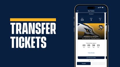 Mobile Ticketing | Nashville Predators