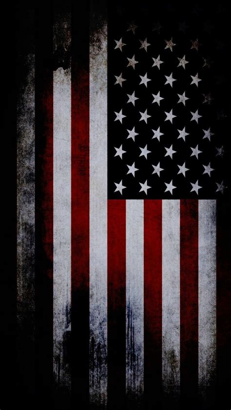 High Resolution Black American Flag Wallpaper - Goworks