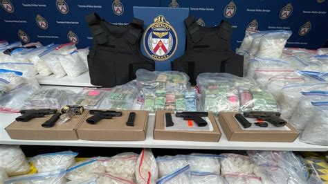 Crystal meth, cocaine and fentanyl seized in $32M drug busts, Toronto police say | CBC News