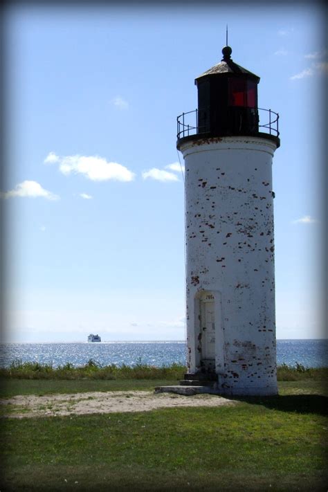 Whiskey Point Lighthouse, Beaver Island | Beaver island, Lighthouse, Island