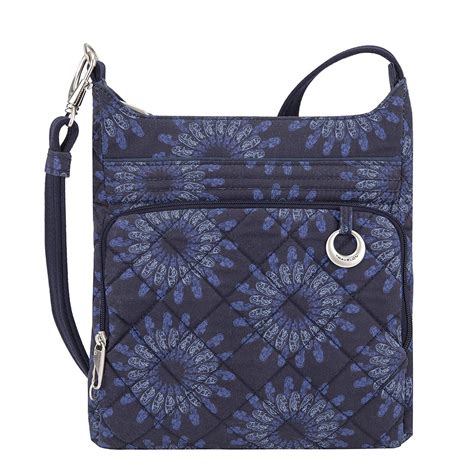 Travelon Women's Anti-theft Boho N/S Cross Body Bag, Geo Sunflower - Walmart.com