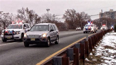 Police Chase Caught On Camera! NJ State Police Chase Fleeing Vehicle On ... | State police ...