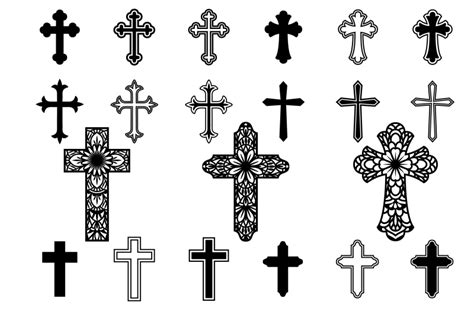 Christian Cross SVG, Cross SVG, Cross Silhouette, Cross Cut Files SVG ...