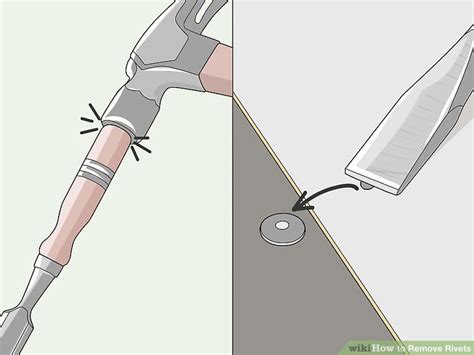 3 Ways to Remove Rivets - wikiHow