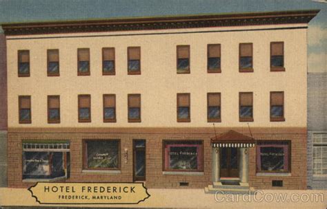 Hotel Frederick Maryland Postcard