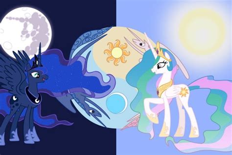 Luna And Celestia Mlp Wallpaper