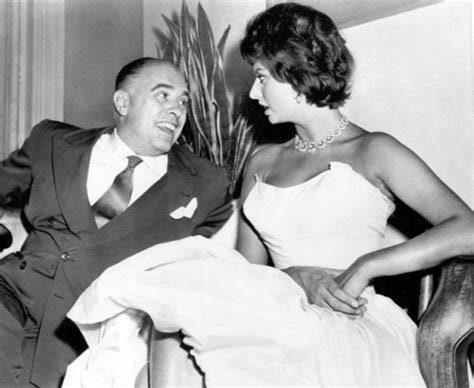 Carlo Ponti & Sophia Loren at a reception for Loren in Washington´s ...