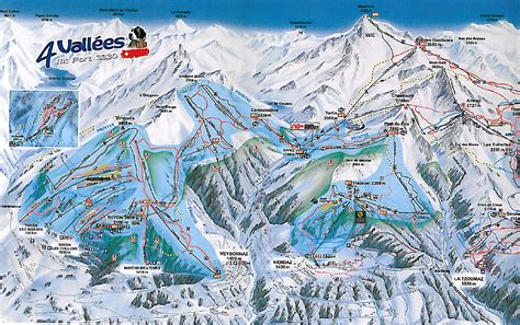 Veysonnaz Ski Map : Veysonnaz Ski & Snowboard Photos : High resolution images of the official ...