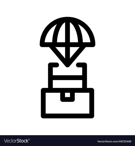 Airdrop icon Royalty Free Vector Image - VectorStock