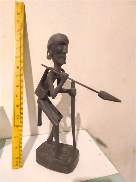 vintage Anito Bul-ol mythical Ifugao sculpture/1970s era/Narra, Hobbies ...