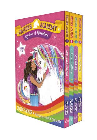 Unicorn Academy: Rainbow of Adventure Boxed Set (Books 1-4) by Julie Sykes: 9780593301517 ...