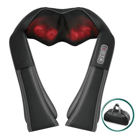 Naipo Rechargeable Cordless Shiatsu Massager for Neck and Shoulder – MAXKARE