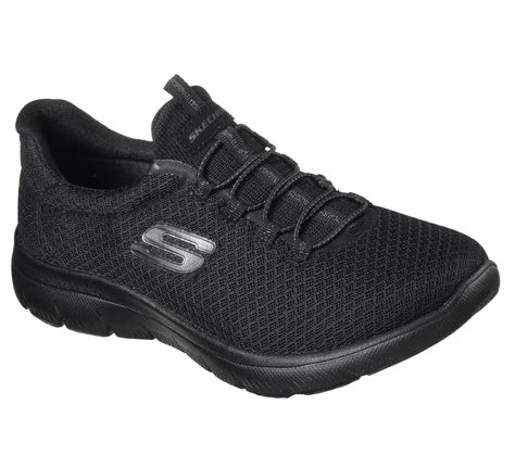 Skechers Women's Summits Sneaker - Black