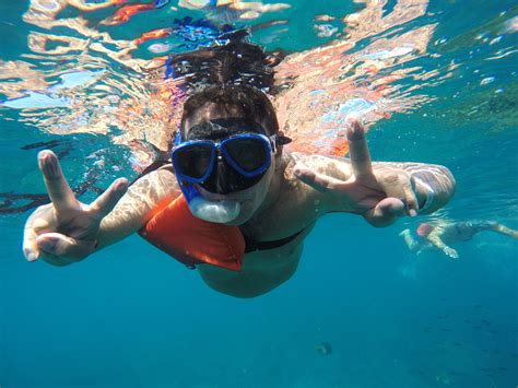 Snorkeling in Marietas Islands, Puerto Vallarta - Riviera Nayarit. # ...