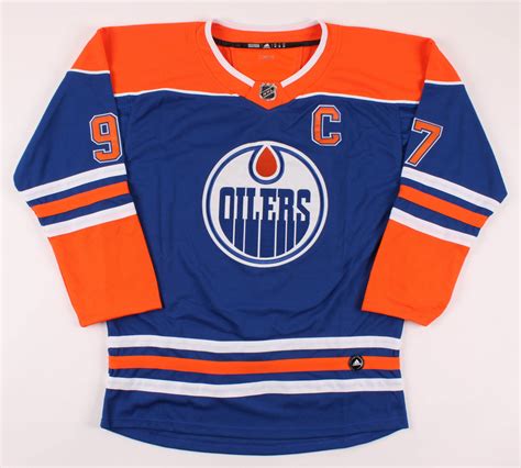 Connor McDavid Signed Oilers Captain Jersey (JSA Hologram) | Pristine ...