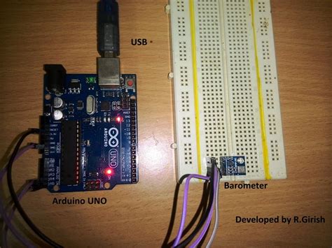 Barometric Pressure Sensor Circuit - Working and Interfacing Details ...