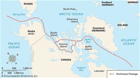 Northwest Passage Canada Map - Florri Anna-Diana