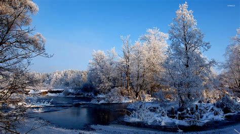 Frozen river [2] wallpaper - Nature wallpapers - #16371