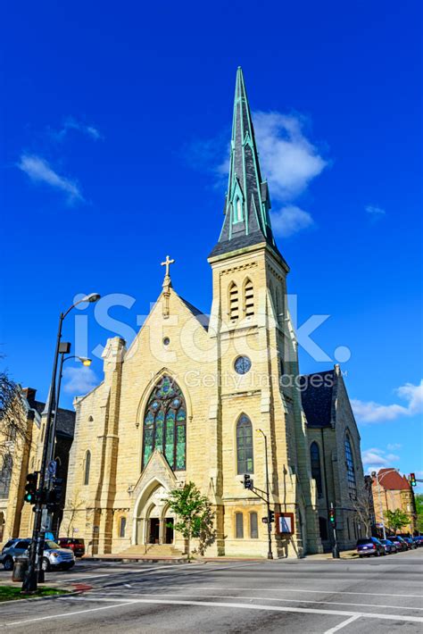 First Baptist Congregational Church IN Chicago stock photos ...