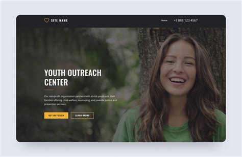 Free Charity & Nonprofit Website Templates - Top 2021 Themes by Yola