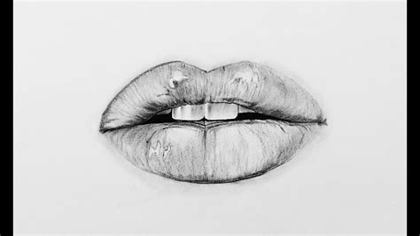 Lips Realistic Drawing Step By | Lipstutorial.org