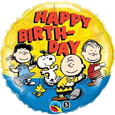 Peanuts Gang Happy Birthday - Kids Fun Town