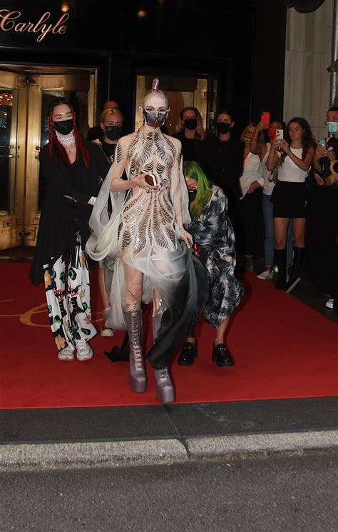 GRIMES Headint to 2021 Met Gala in New York 09/13/2021 – HawtCelebs