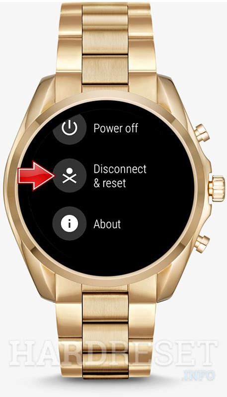 Hard Reset MICHAEL KORS Access Gen 5 Bradshaw Gold-Tone, how to ...