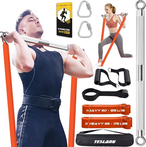 TESLANG Resistance Band Bar, Heavy Resistance Bands India | Ubuy