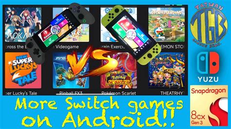 TGB More Nintendo Switch Games on Android (Snapdragon 8 Gen.3) - YouTube