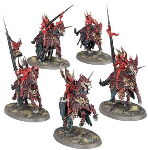 Games Workshop Age of Sigmar Soulblight Gravelords Blood Knights - Wonderland Models | GW91-41 ...