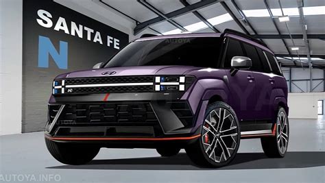 Does the 2025 Hyundai Santa Fe N Look Sporty Enough to Fight a Defender ...