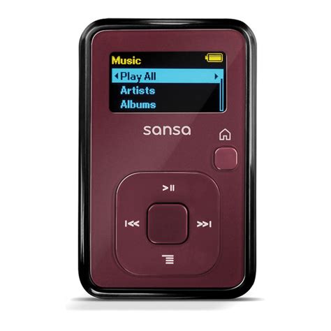 SANDISK SANSA SANSA CLIP+ 4GB USER MANUAL Pdf Download | ManualsLib