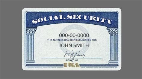 Blank Fillable Social Security Card Template Fill Online Printable ...