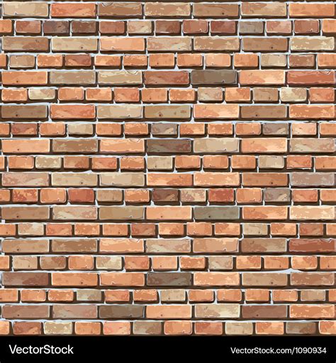 Old brick wall seamless background Royalty Free Vector Image