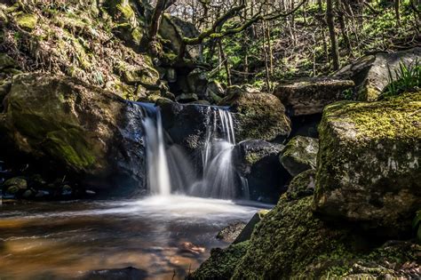 Padley gorge waterfall | Waterfall, Peak district, Peak district england