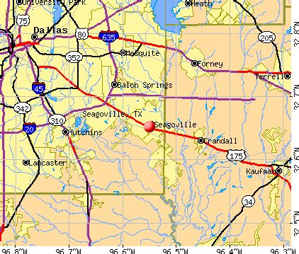 Seagoville, Texas (TX 75159) profile: population, maps, real estate, averages, homes, statistics ...