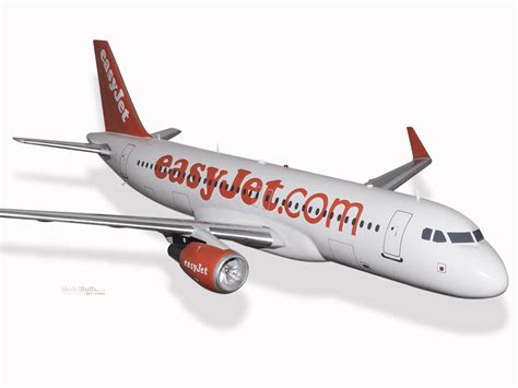 Airbus A320 Easyjet With Wingtips Model - ModelBuffs