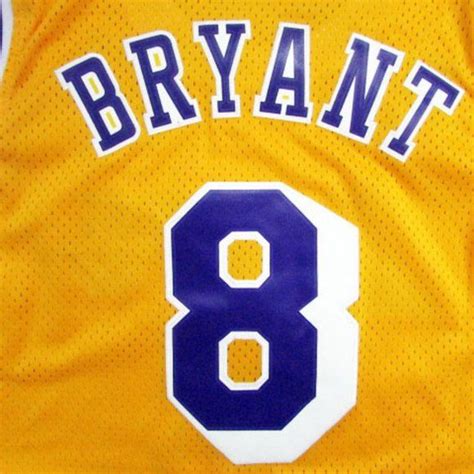 Lakers #8 Kobe Bryant Retro Yellow Jersey | Kobe bryant, Kobe bryant ...