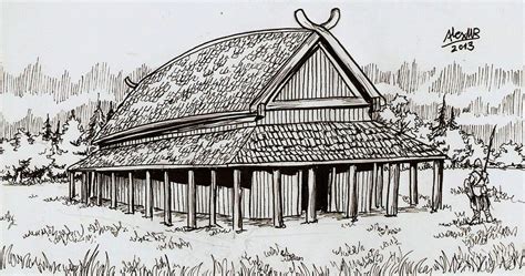 how large is a norse longhouse - Google Search | Vikings, Norse, Model