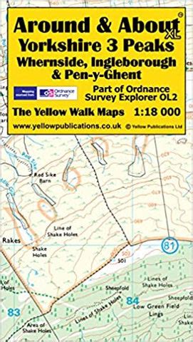 Around & About - Yorkshire 3 Peaks Map – Yorkshire Dales National Park Authority