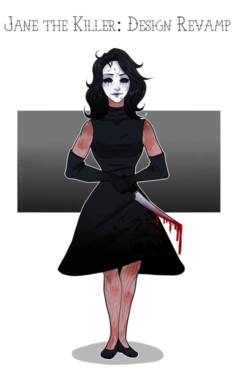 Creepypasta: Jane the Killer Design Revamp by SatiricalKat on DeviantArt