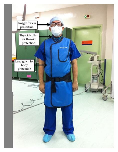 Wearing protective devices during interventional cardiology procedures. | Download Scientific ...