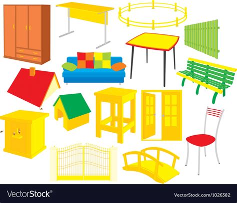 Furniture Royalty Free Vector Image - VectorStock