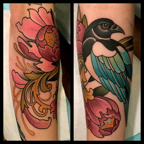 magpie tattoo by tattoo artist dave wah at stay humble tattoo company ...