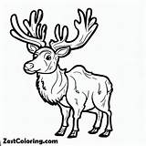 Elk Coloring Pages For Kids  – Smart Creative And Fun sketch template