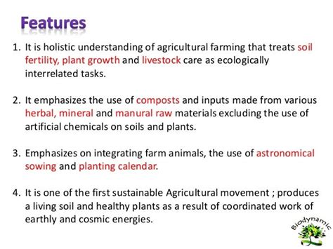 Biodynamic farming